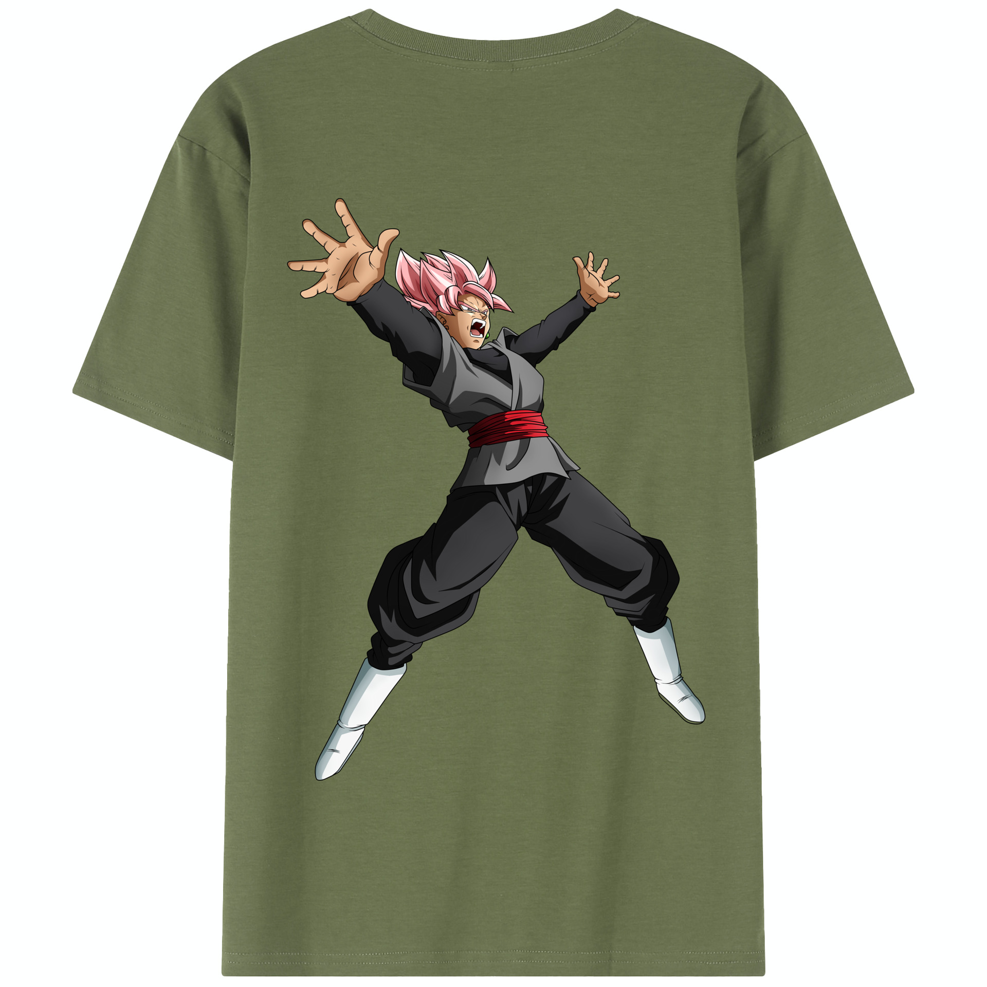 （画像用） ドラゴンボール ベジット DRAGON BALL Vegetto 綿100％半袖Tシャツ（背面プリント）